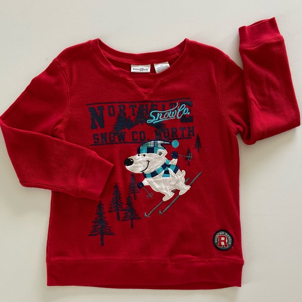 Kids R Us Toddler Christmas long Sleeve shirt 5T